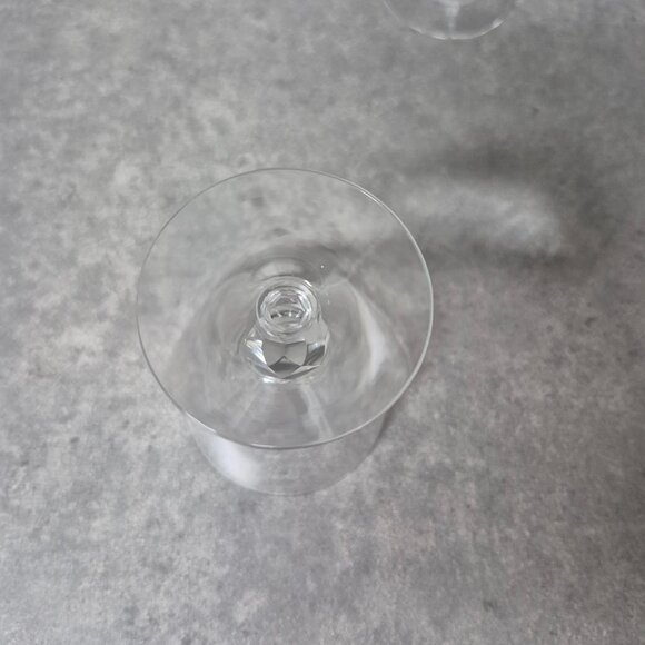 5 Orrefors Sweden Very Fine Cocktail Liquor Glasses with Prism Ball Stem - Picture 3 of 6